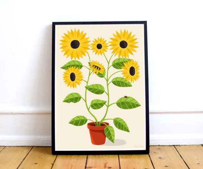 Sunflowers - Print
