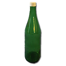 750mls Screw Cap Green Bottle - per 24